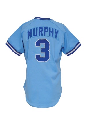 1981 Dale Murphy Atlanta Braves Game-Used & Autographed Jersey (JSA)