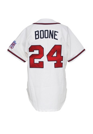 1999 Bret Boone Atlanta Braves Game-Used Home Jersey (Braves LOA)