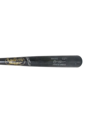 1997-98 Jim Edmonds Anaheim Angels/St. Louis Cardinals Game-Used Bat (PSA/DNA)