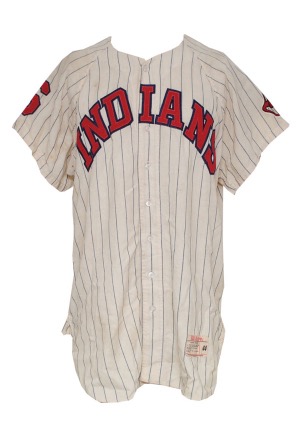 1960 Harvey Kuenn Cleveland Indians Game-Used Home Flannel Jersey (Photomatch)