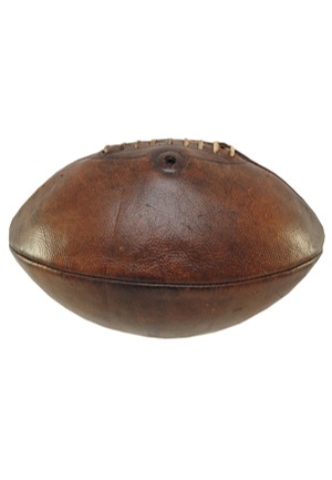 Circa 1930s Professional Grade Leather Football