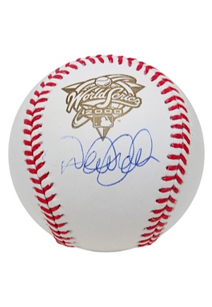 Derek Jeter Single Signed Baseball, 09/25/2011 Single Signed Game-Used Baseball & Autographed Batting Gloves (3)(JSA • MLB)