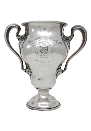 January 21, 1907 Pinehurst Country Club Runner-Up Trophy