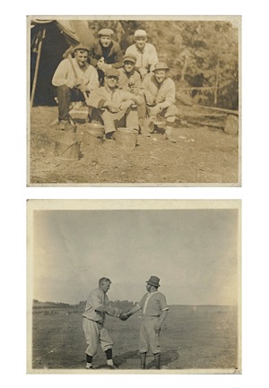 Early 1900s Ty Cobb Original Barnstorming Photos (4)
