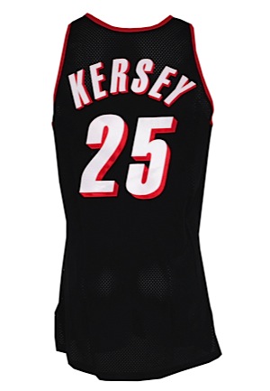1991-92 Jerome Kersey Portland Trailblazers Game-Used Road Jersey (Equipment Manager LOA)