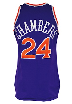 1988-89 Tom Chambers Phoenix Suns Game-Used Road Jersey (Great Provenance)