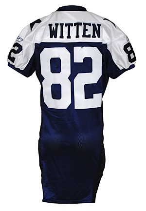2006 Jason Witten Dallas Cowboys Team-Issued Throwback Jersey