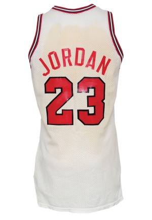1987-88 Michael Jordan Chicago Bulls Game-Used Home Jersey (MVP Season • Scoring Champion • DPoY Season)