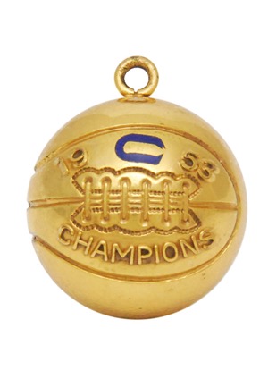 1953 Jack Graham Basketball Champions Gold Pendant