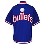 1984-85 Gus Williams Washington Bullets Worn & Autographed Warm-Up Suit (2)(JSA)