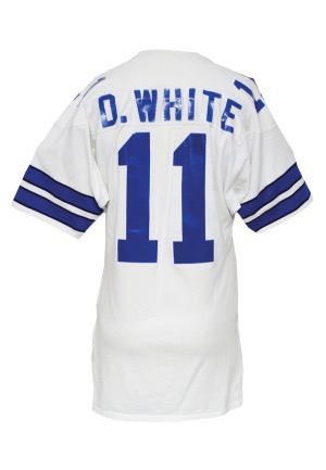 1977 Danny White Dallas Cowboys Game-Used Home Jersey (Built In Hand-Warming Pocket)
