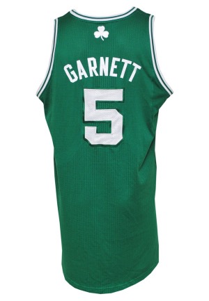 2010-11 Kevin Garnett Boston Celtics Game-Used Road Jersey