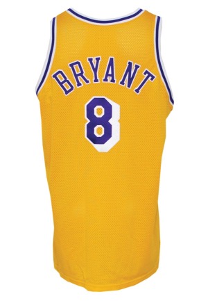 1998-99 Kobe Bryant Los Angeles Lakers Game-Used Home Jersey