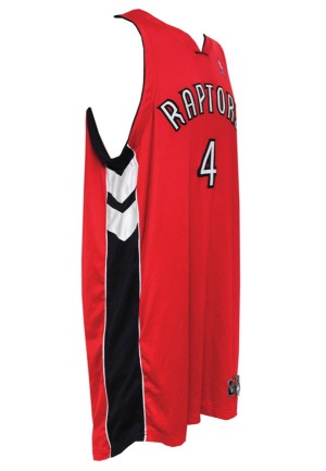 Lot Detail - 2003-04 Chris Bosh Rookie Toronto Raptors Game-Used Road