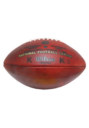 2/7/2010 New Orleans Saints vs. Indianapolis Colts Super Bowl XLIV Game-Used Kicker "K-Ball" Football