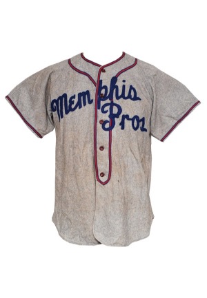 Mid-1930s Memphis Pros Negro League Game-Used Uniform Attributed to Emery Adams (2)