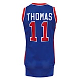 Late 1980s Isiah Thomas Detroit Pistons Game-Used Road Uniform (2)