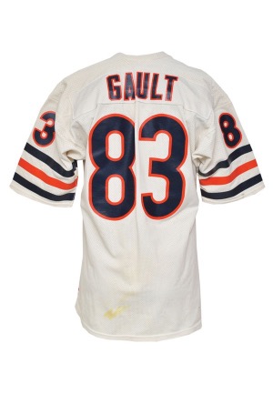 Circa 1984 Willie Gault Rookie Era Chicago Bears Game-Used Road Jersey