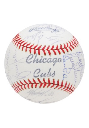 1978 Chicago Cubs Team Signed Baseballs (2)(JSA)