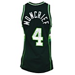 1988 Sidney Moncrief Milwaukee Bucks Road Game-Used & Autographed Jersey (Moncrief LOA • JSA) 