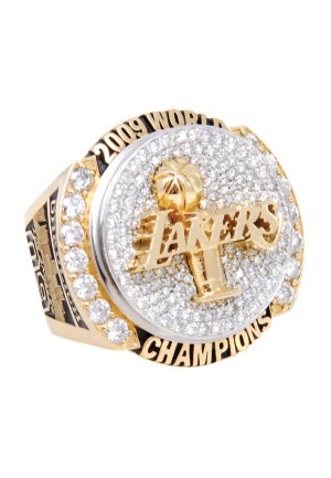 2009 Los Angeles Lakers NBA World Championship Ring with High-Tech Presentation Case (Buss Family Friend LOA • Mint)