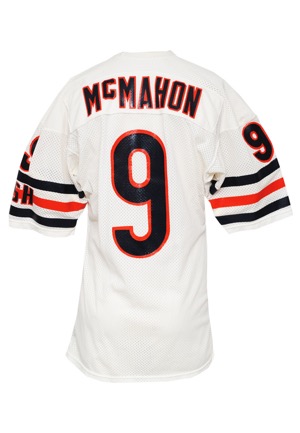 Late 1980s Jim McMahon Chicago Bears Game-Used Road Jersey