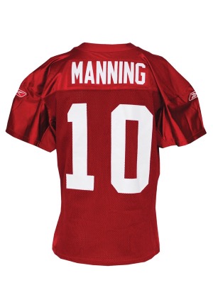 2004 Eli Manning Rookie New York Giants Practice Worn Jersey