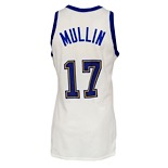 1986-87 Chris Mullin Golden State Warriors Game-Used Home Jersey