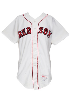 1989 Roger Clemens Boston Red Sox Game-Used Home Jersey
