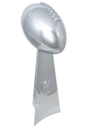 1995 Super Bowl XXIX Full-Size Replica Vince Lombardi Trophy