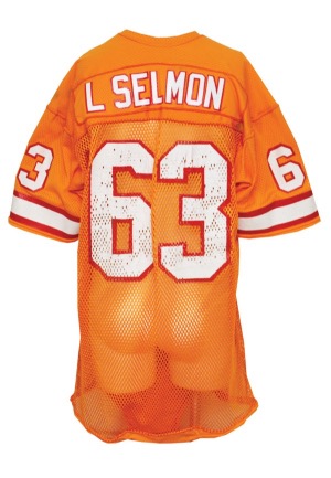 Circa 1980 Lee Roy Selmon Tampa Bay Buccaneers Game-Used Home Jersey