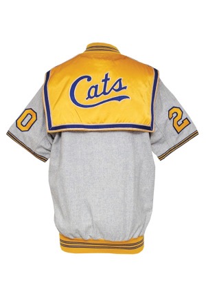 Circa 1960 Chuck Wolfe NIBL Peoria Cats Worn Warm-Up Suit (2)(Wolfe LOA)
