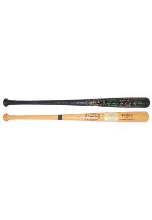 Sparky Andersons 1982 Commemorative All-Star Game Bat & 1984 Detroit Tigers World Champions Bat (2)(Family LOA)
