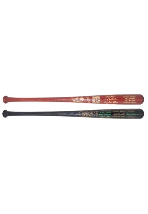 Sparky Andersons 1984 Detroit Tigers World Champions Bat & Baseball Hall of Fame Class of 2000 Commemorative Bat (2)(Family LOA)
