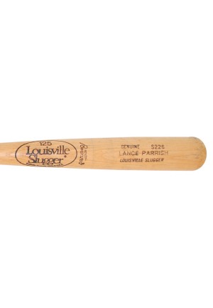 Lance Parrish Game-Used Bat (PSA/DNA • Sparky Anderson Family LOA)