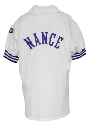 1987-88 Larry Nance Phoenix Suns Worn Warm-Up Suit (2)(Nick Vanos Memorial Patch • Great Provenance)