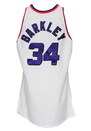 1992-93 Charles Barkley Phoenix Suns Game-Used Home Jersey (MVP Season • Great Provenance)