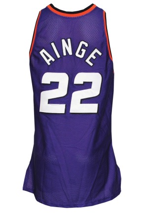 1993-94 Danny Ainge Phoenix Suns Game-Used Road Jersey (Great Provenance)