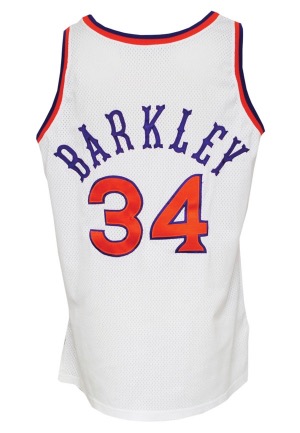1992-93 Charles Barkley Phoenix Suns Game-Used Turn Back The Clock Home Jersey (MVP Season • Great Provenance)