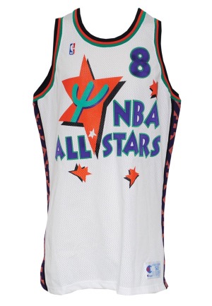 1995 Charles Barkley Western Conference NBA All-Star Pro Cut Jersey (Great Provenance)