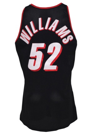 1991-92 Buck Williams Portland Trail Blazers Game-Used Road Jersey (Great Provenance)