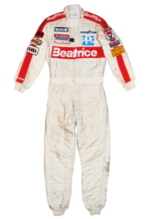 6/2/1985 Mario Andretti IndyCar Race-Worn Firesuit (Photomatch • Rare)