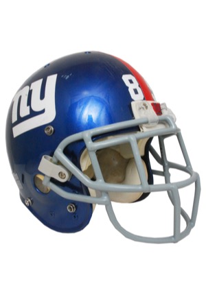 1/20/2008 Kevin Boss New York Giants NFC Championship Game-Used Helmet (Championship Season)