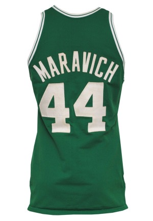 1979-80 "Pistol" Pete Maravich Boston Celtics Game-Used Road Jersey (Final Season)