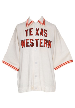 Early 1960s University of Texas Western (UTEP) Miners Worn Warm-Up Jacket