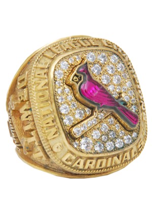 2004 William DeWitt St. Louis Cardinals National League Championship Owners Ring (Replica)