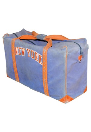 1970s New York Knicks Team Travel Bag
