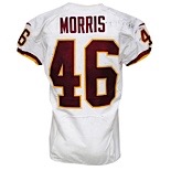 11/2/2014 Alfred Morris Washington Redskins Game-Used Road Uniform (2)(Team LOA • 2-TD Performance • Unwashed • Photomatch)