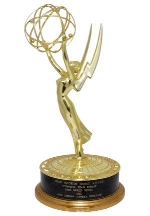 1989 Sports Emmy Award Presented to ABCs Technical Team for Coverage of the 89 World Series ("Earthquake Series")