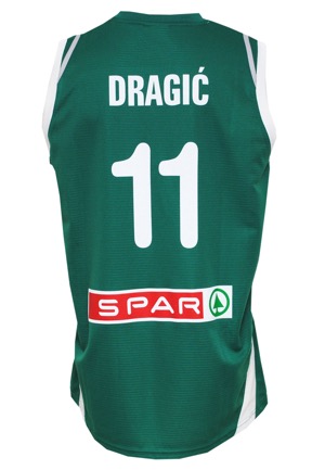 2010 Goran Dragic Slovenian National Team FIBA World Championship Tournament Game-Used Jersey